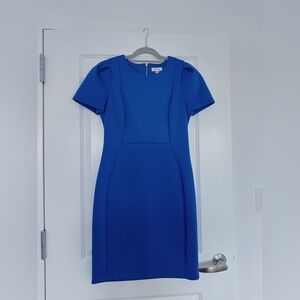 Calvin Klein | Blue Scuba Bodycon Dress